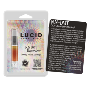 Lucid Supply Co. – N, N- DMT Vaporizer – 300mg:0.5mL Cartridge