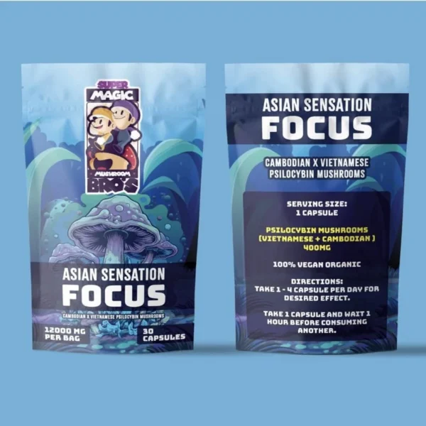 Asian Sensation FOCUS – 400MG Capsules